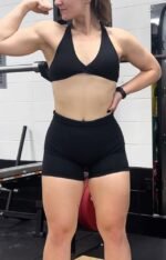 Women's Low-Intensity Sports Bra (Front Twist and Cross Straps) - Image 2