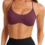 Women's Y-Shaped Back Sports Bra (Rayet Back, Thin Straps)
