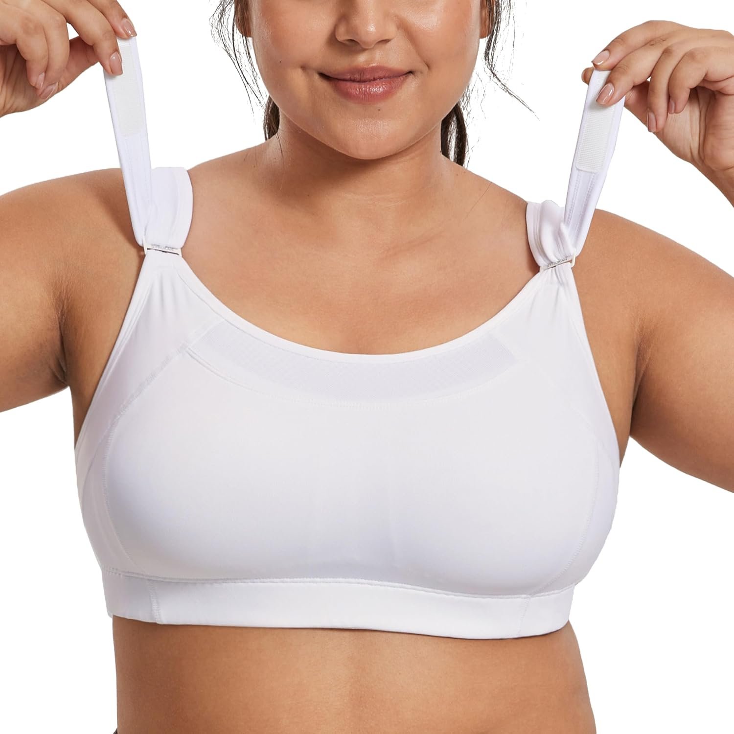 71CVtnUQYL._AC_SL1500_.jpg Women's High-Support Adjustable Sports Bra - Image 1