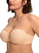 Strapless Push-up Bra for Women with Large Busts