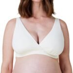 Ballet-Style Seamless Crossover Nursing Bra (Comfortable Nursing Underwear)